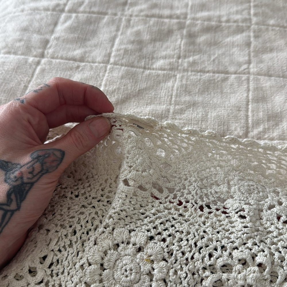 Magnolia Pearl Cream Crochet Maxi Dress
Hand Made - Picture 4 of 7